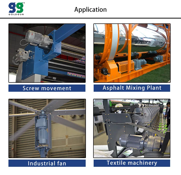 RF سلسلة الأسنان الصلبة مضمنة إخراج محوري شفة قدم شنت مخفض حلزوني علبة التروس حلزونية مخفض التروس الحلزونية