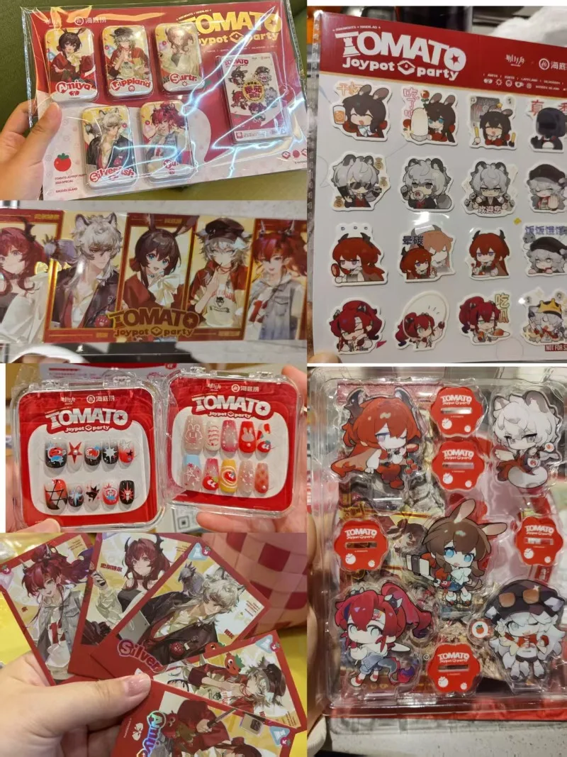 

Official Game ‌Arknights X Haidilao Collab Cosplay Amiya Lapland Surtr Acrylic Stand Badge Card Sticker Laser Ticket in Stock