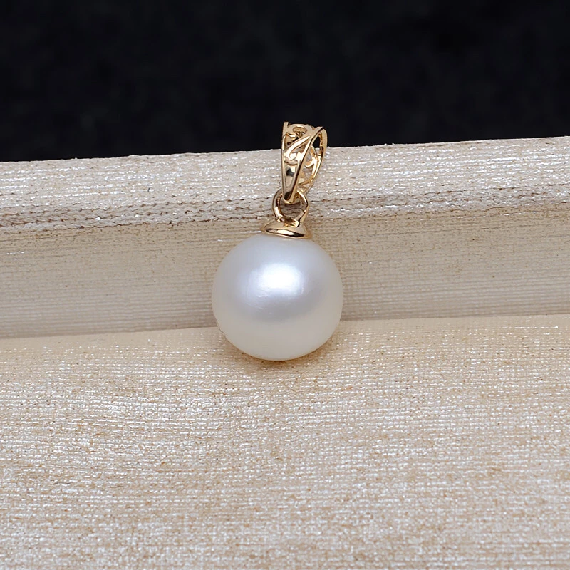 

Hot Cheap Real AU750 18K Gold Pendant Mountings Findings Jewelry Settings Accessories Base Parts for Pearls Beads Stones