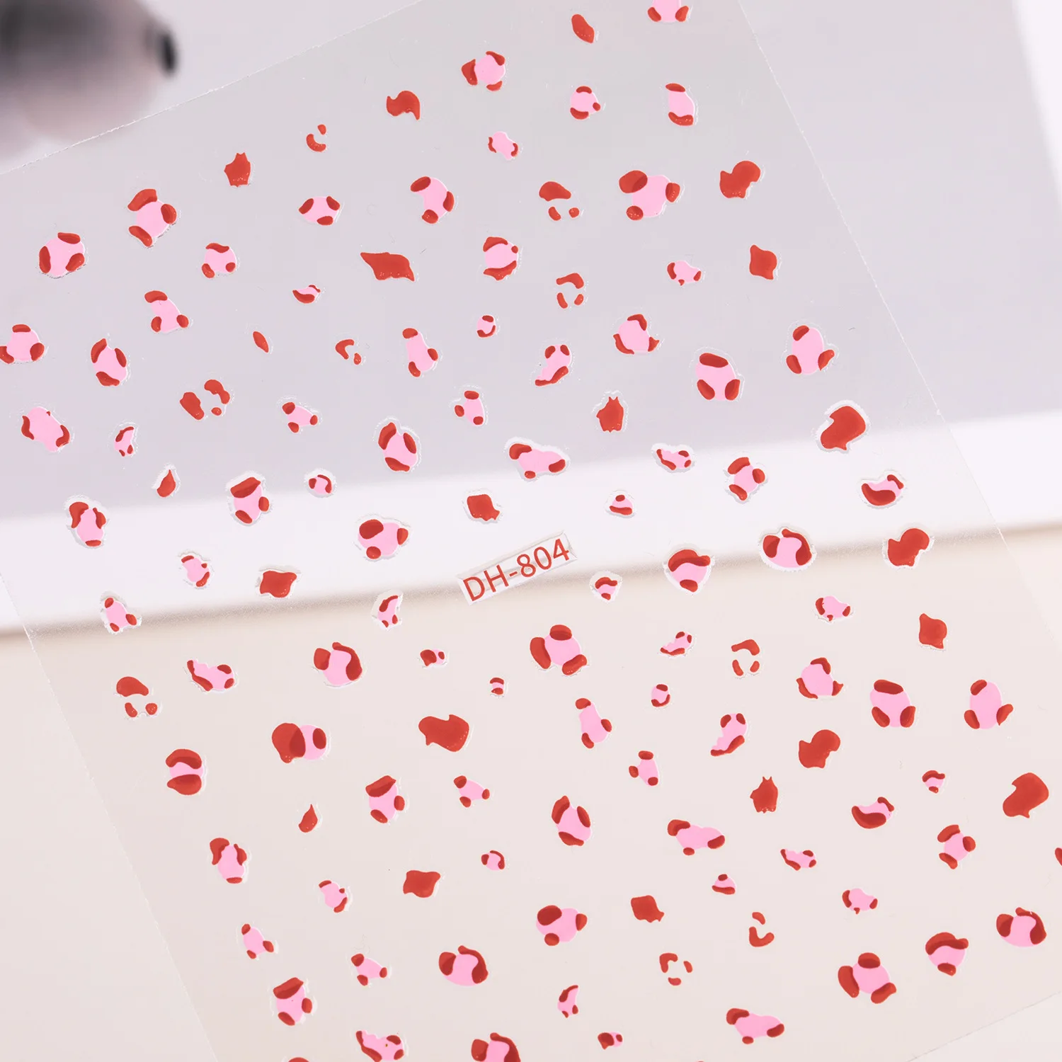 Autocollants pour ongles imprimés léopard, 3 pièces, autocollants 5D auto-adhésifs pour ongles, nœud léopard, décalcomanies françaises pour Nail Art