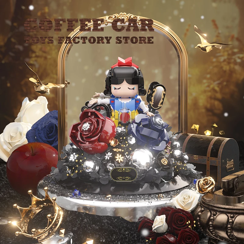 Cute Fairy Tale Princess MOC Bricks Model Anime Movie Scene Building Block Dolls Cartoon Action Figures Toys Girl Kids Gifts NEW