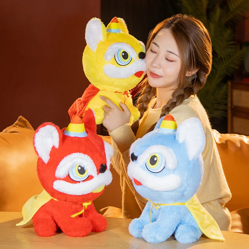 ตุ๊กตาเสือปีใหม่ 2022 ของเล่นตุ๊กตาผ้าเนื้อนุ่ม ของตกแต่งบ้าน ของขวัญวันเกิด