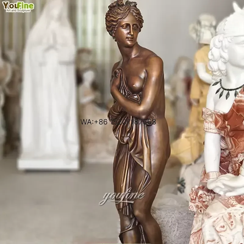 Wmwmnu Life Size Art Galleries Venus Bronze Statue of Western Figures for Home Decor Garden Ornament Classical Sculpture Gift