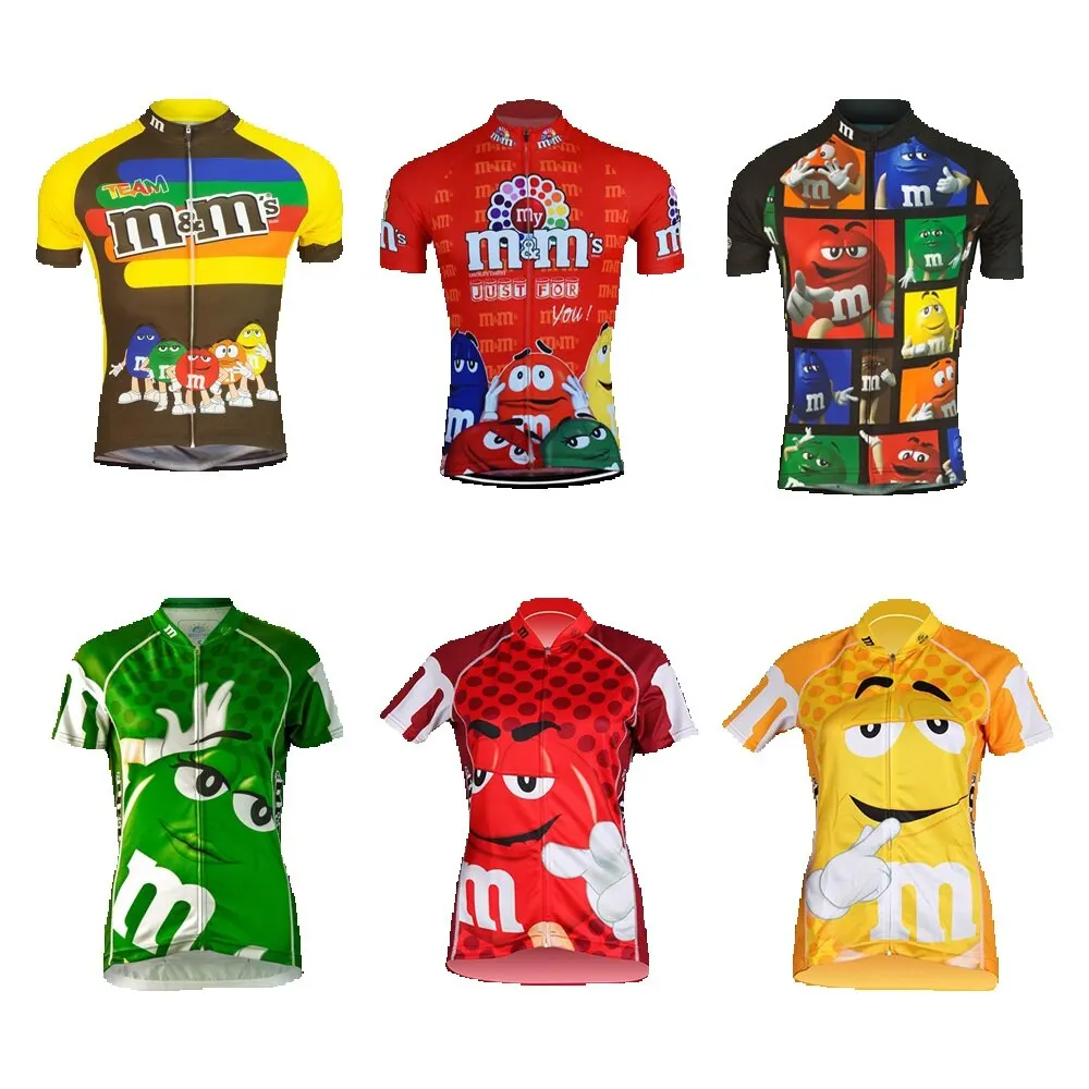 AliExpress DOWNORUP NEW Women Cycling Jersey Top Bike Wear Short Sleeve Red Yellow Green Cycling Clothing Team MTB