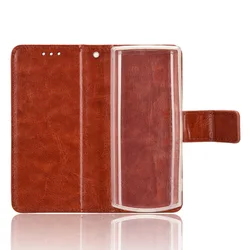 For Nokia 105 4G 2023 Case Luxury Leather Flip PU Phone Case for Nokia105 4G 2023 Stand Function Wrist Strap Holder Magnetic