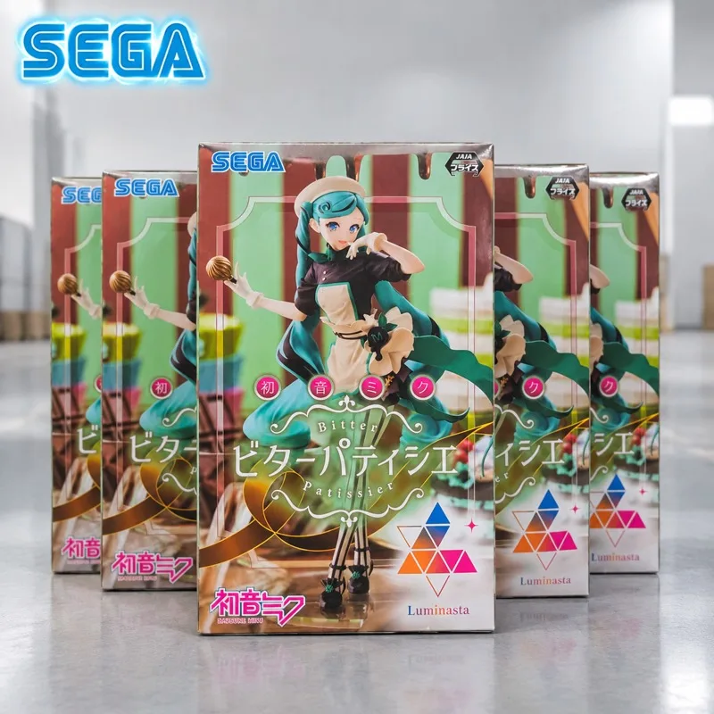 In Stock Sega Original Sega Piapro Hatsune Miku Action Figure Model Doll Brand New Boxed Anime Characters Toys Model Garage