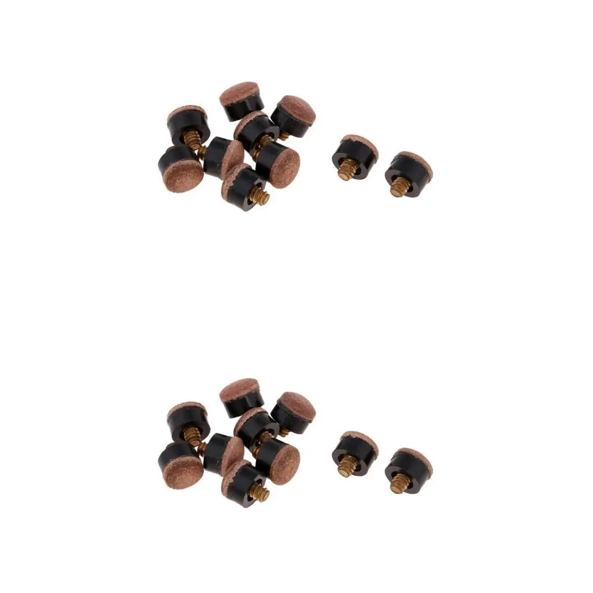 

High-Quality Pool Cue Tips - Pack of 20 Screw-On Replacements