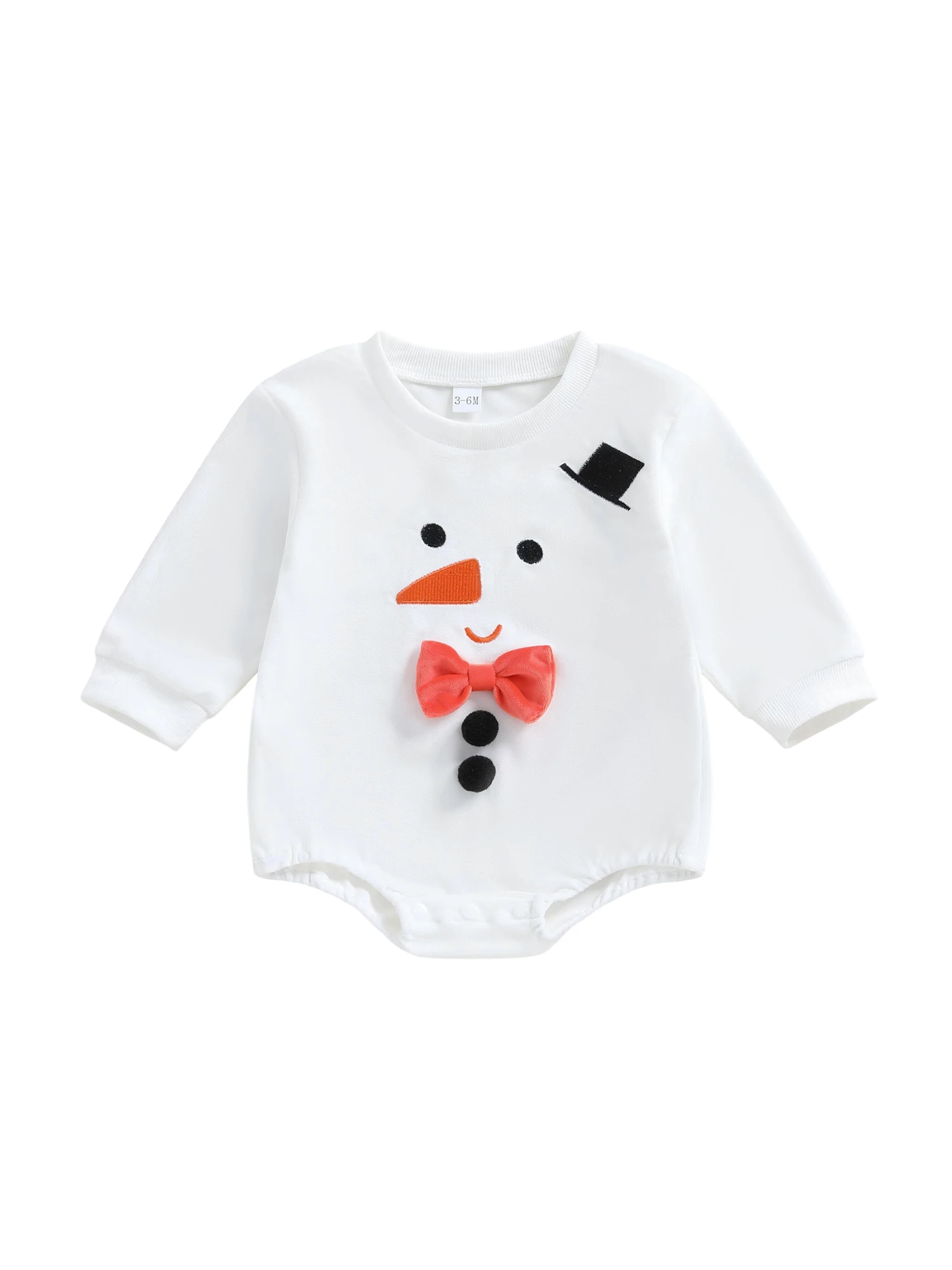 

Рождественский комбинезон Санта-Клауса для мальчиков и девочек, комбинезон с капюшоном и длинными рукавами, зимняя осенняя одежда со снежинками, милый рождественский наряд