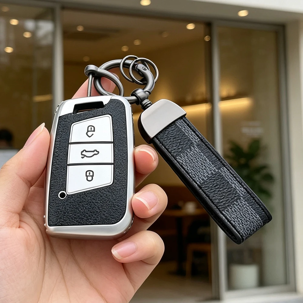 TPU Car Key Cover Case Fob for VW Volkswagen Magotan Magotan GTE Passat B6 B7 B8 CC Arteon for Skoda Fabia Superb A7 Kodiaq