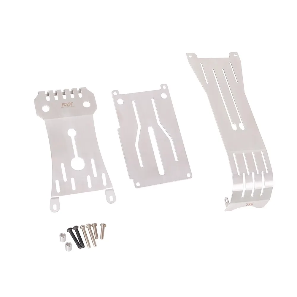 

KYX Stainless Steel Chassis Protection Plate Set for TAMIYA 1/10 Hotshot II 2024 58737