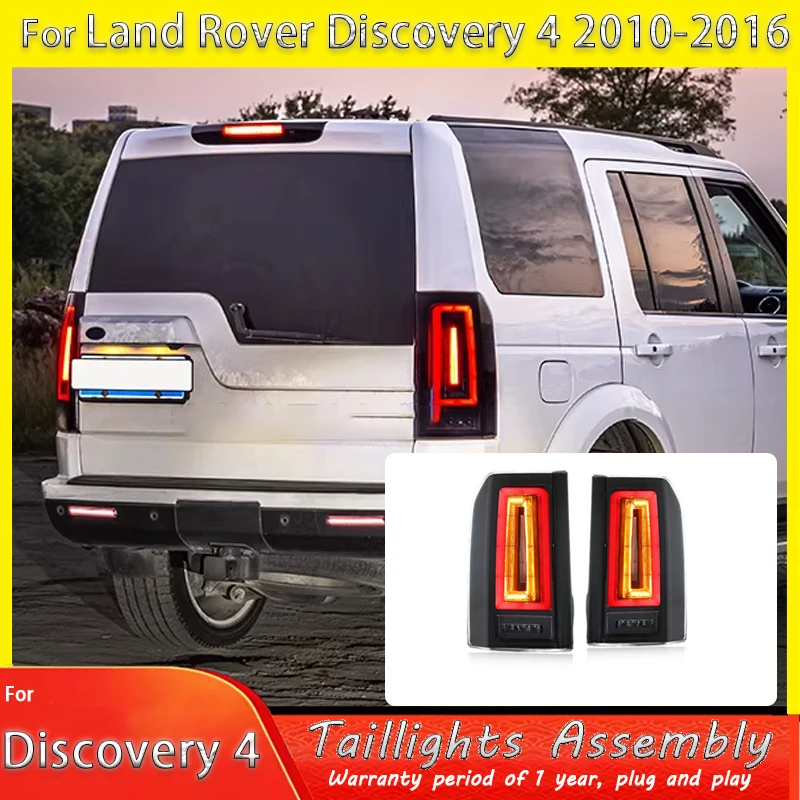 

Задний фонарь для Land Rover Discovery 4, светодиодный, 2010-2016 гг., задний противотуманный фонарь, стоп-сигнал, указатели поворота, автомобильные аксессуары