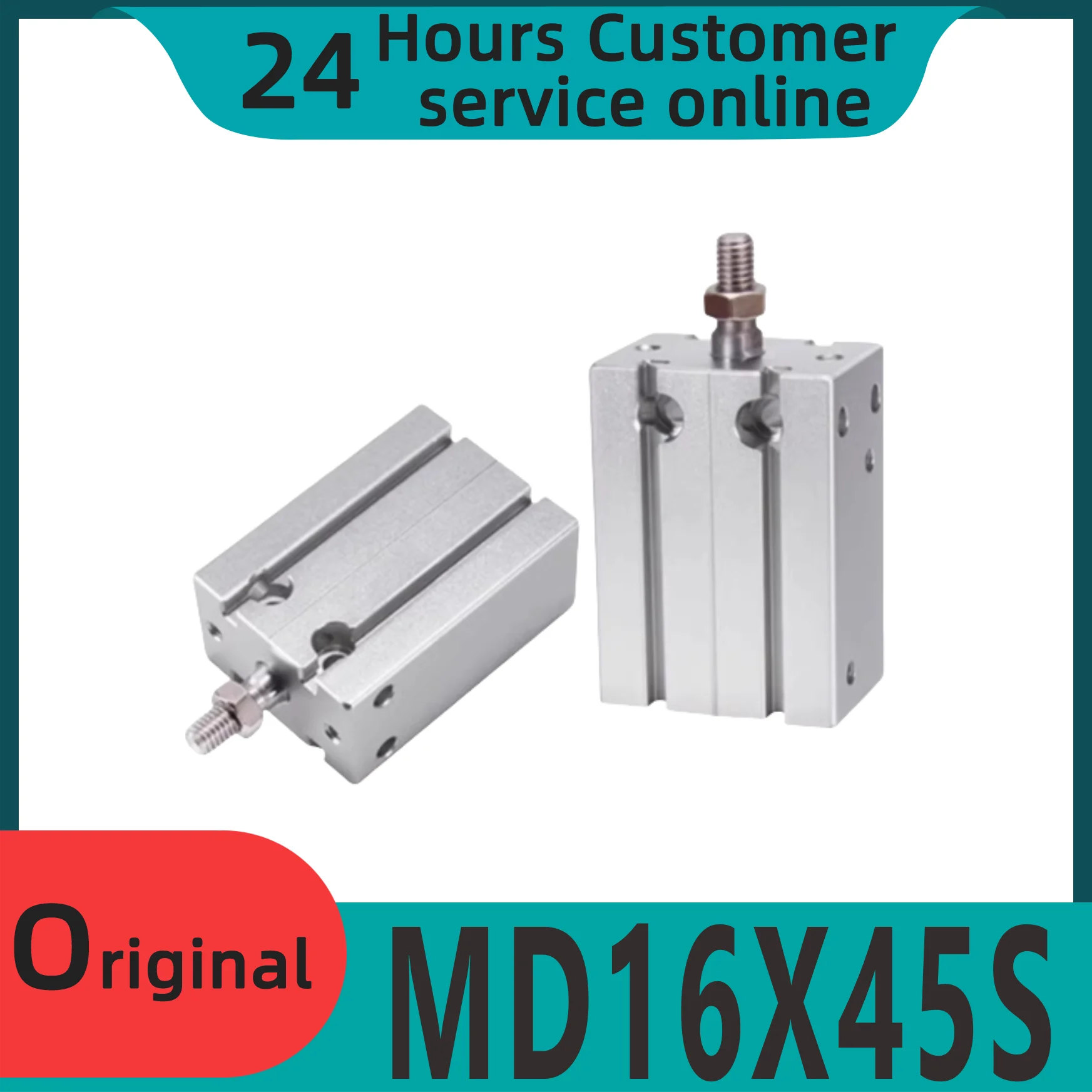 

Совершенно новый оригинальный пневматический небольшой цилиндр MD16X45S MD16X50S MD16X60S