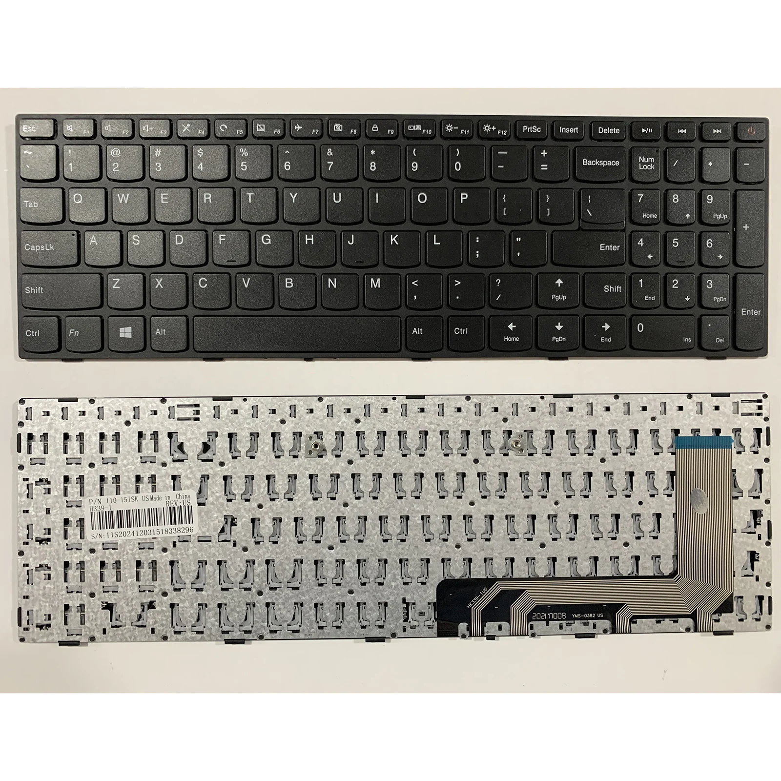 

Laptop keyboard US Layout for Lenovo ideapad 110 15 110-15 110-15ACL 110-15AST 110-15IBR