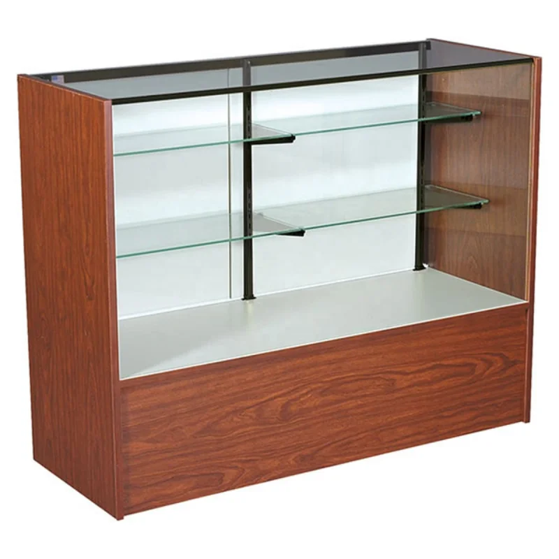 

Factory High-quality custom MDF and glass display cabinet cash counter