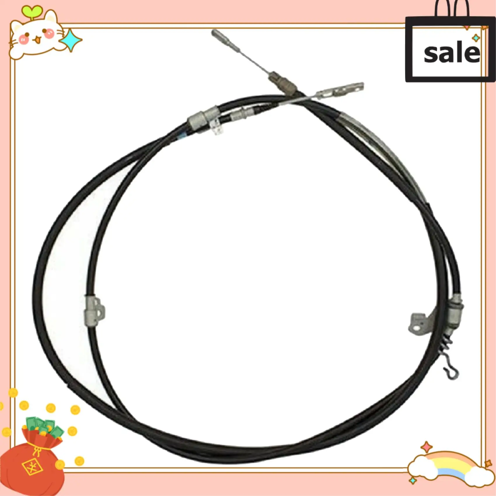 

NEW-Rear Passenger Side Parking Brake Cable BB5Z2A635B C661324 Parking Brake Cable For Fordexplorer 2011-2019