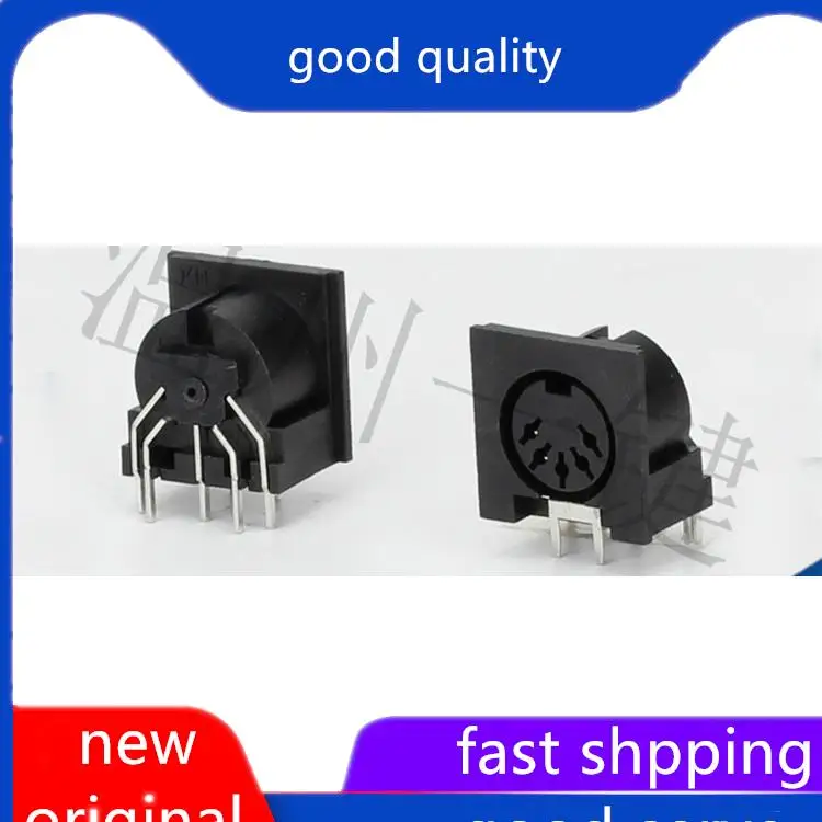 

10pcs original new DS-5-01b square S-terminal connector large 5-core 7-pin socket 5PIN pin DIN female base