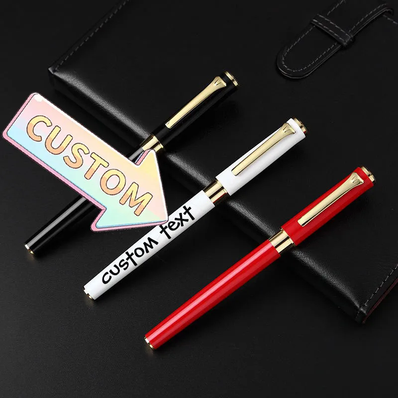 

Personalized Engraving Customizable Signature Pen Gift Set Business Present Metal Pen Case Ensemble Ballpoint Pen