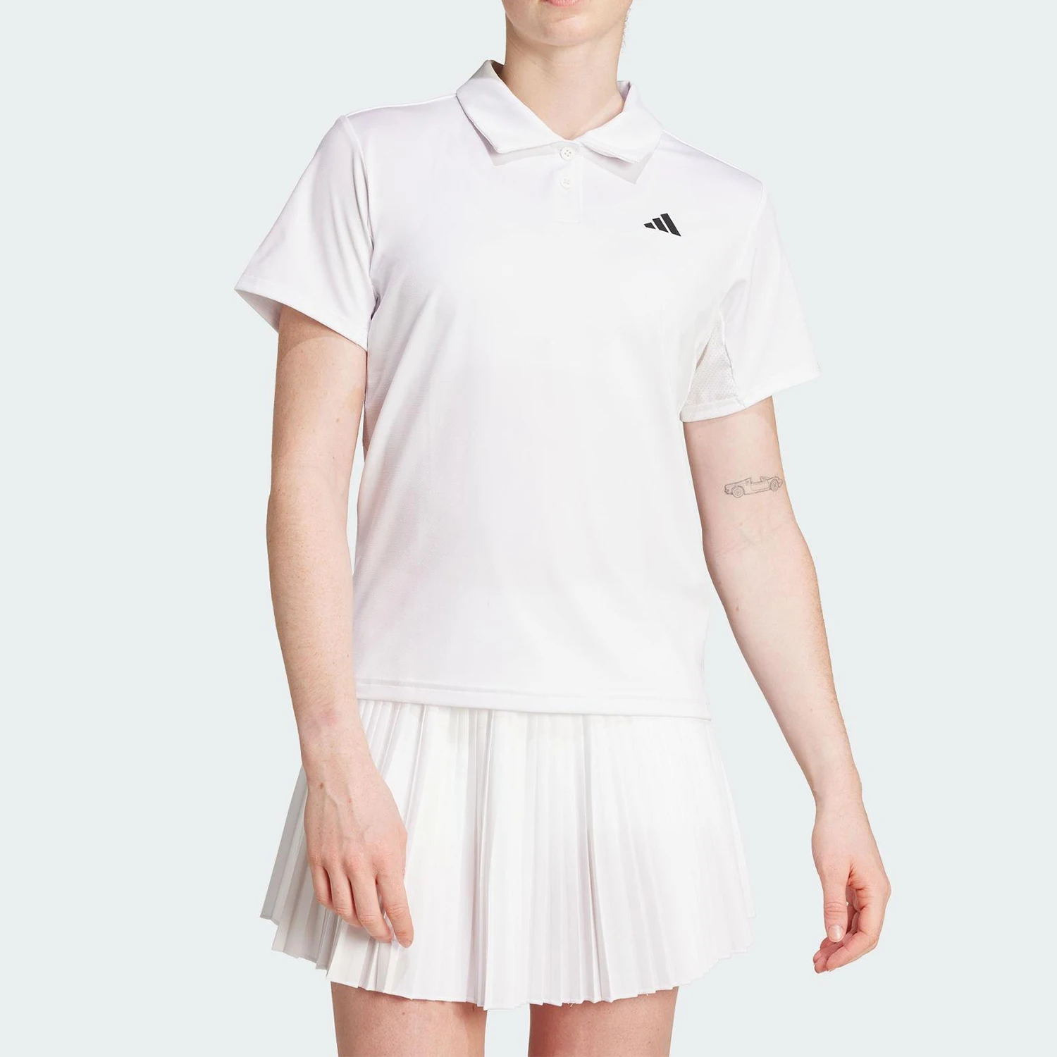 

Adidas genuine 2025 Summer Women's Minimalist Tennis Polo Shirt JZ4925