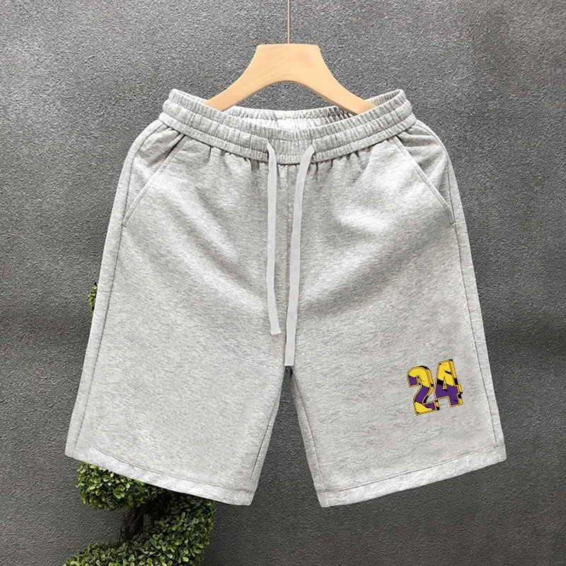 الرجال العلامة التجارية العصرية السراويل زوجين القطن الخالص الطباعة جديد فضفاض العصرية السراويل الصيف الرقمية غير السائدة الماركات الكبيرة