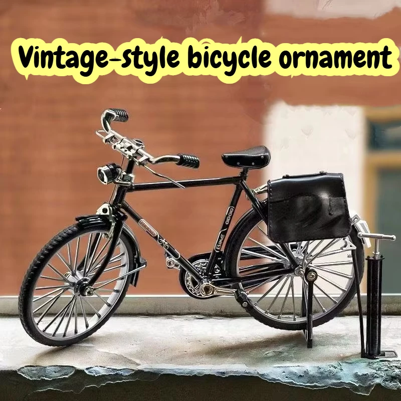 Home Decor Simulator - Simulation Retro 28 Metal Die-Cast Bicycle