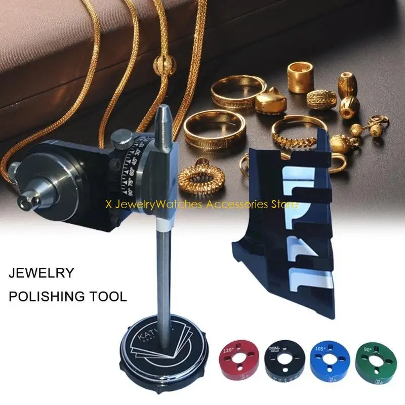 

31KD Professional Jewelry Polishing Machine with Multiple Grinding Heads for Crafters