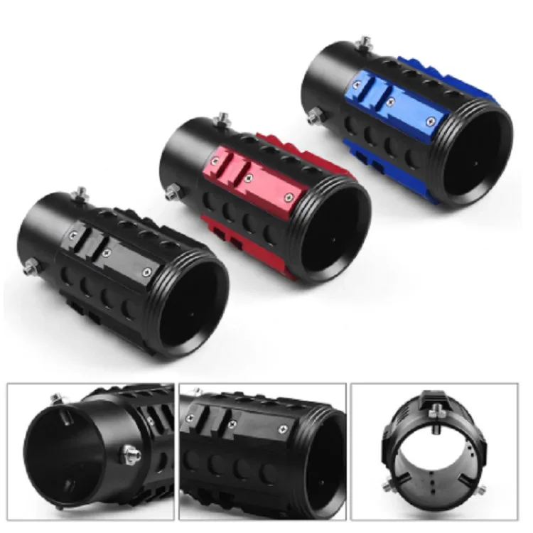 Automotive Universal Exhaust Pipe Decoration, Racing Car Grenade Tailpipe, Personalized Aluminum Alloy Modified Tailpipe