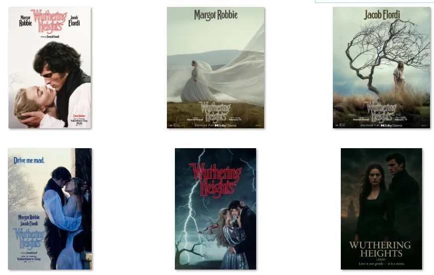 

13Style Classic Wuthering Heights Movie Print Art Canvas Poster, For Living Room Decor Home Wall Picture
