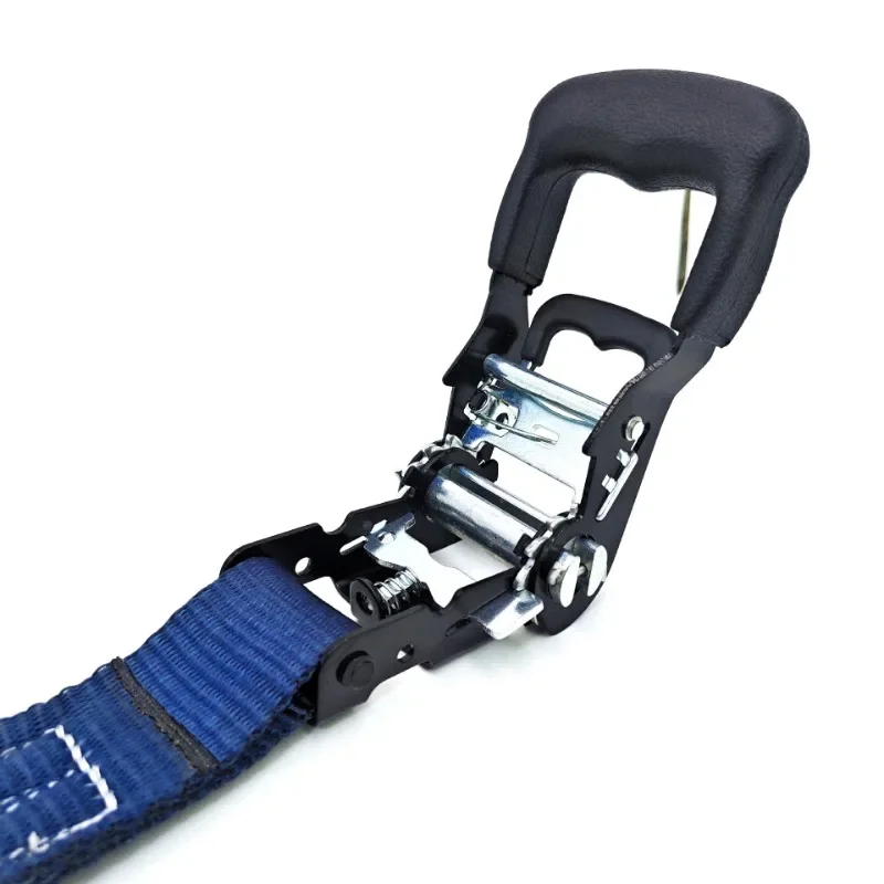 

Strap 4cm5208Ratchet Straps Padded Handle S Hook Soft Ring Tensioner