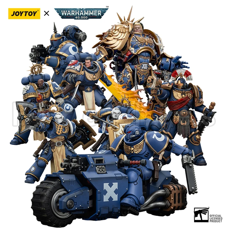 

1/18 JOYTOY Action Figure 40K The Horus Heresy Ultra Figures And Mechas Lieutenant Titus Anime Model Toy