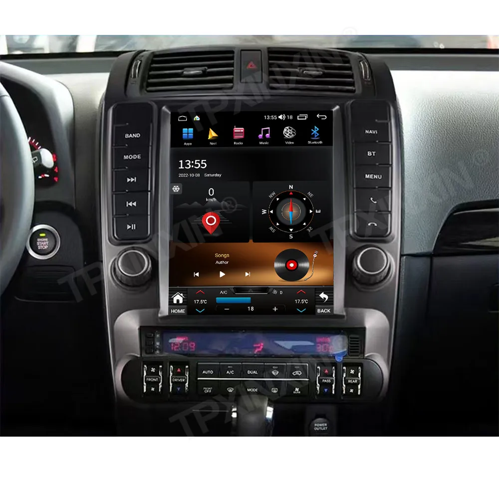 Vertical Touch Screen Multimedia For Kia Borrego 2008~2017 Car GPS Navigation Autoradio Carplay Radio Coche With Android Auto