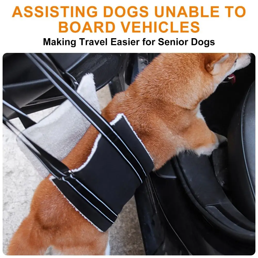 Adjustable Senior Dog Lift Harness Breathable Portable Hind Leg Support Sling Durable Practical Dog Sling Harness Injured