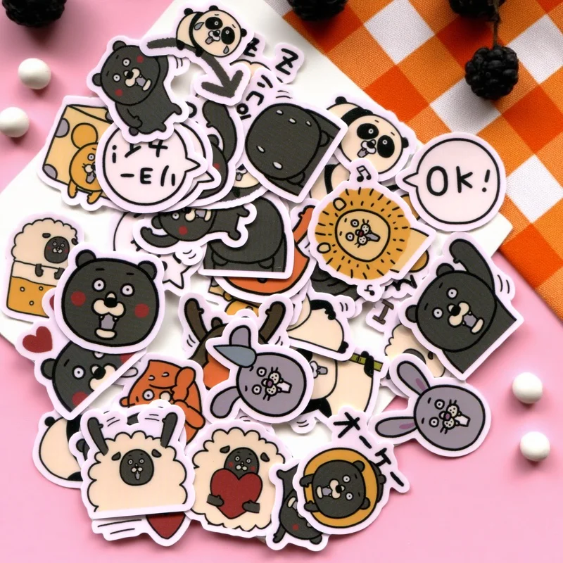 40pcs  UGOKU Little Monster 2-3cm diy cute STICKER