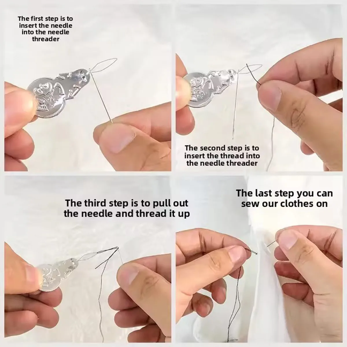 Mini Manual Sewing Machine Kits Portable Travel Sewing Tool Travel Sewing Supplies with Needles and Threads Accessories