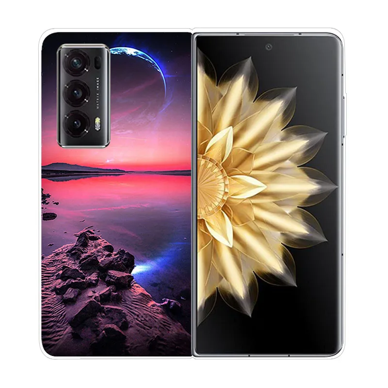 Funda transparente para Honor Magic V2 V3, funda protectora a prueba de golpes para Magic V VS, carcasa transparente para Magic VS2 VS3