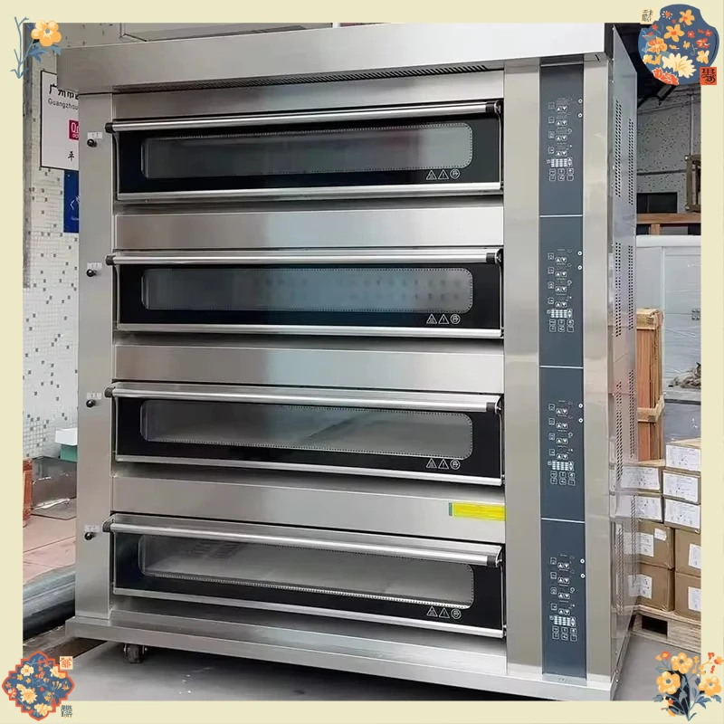 Customized Stainless Steel Toaster Oven Electric Countertop Convection Oven With Crumb Tray Easy Clean For Home Daily Use