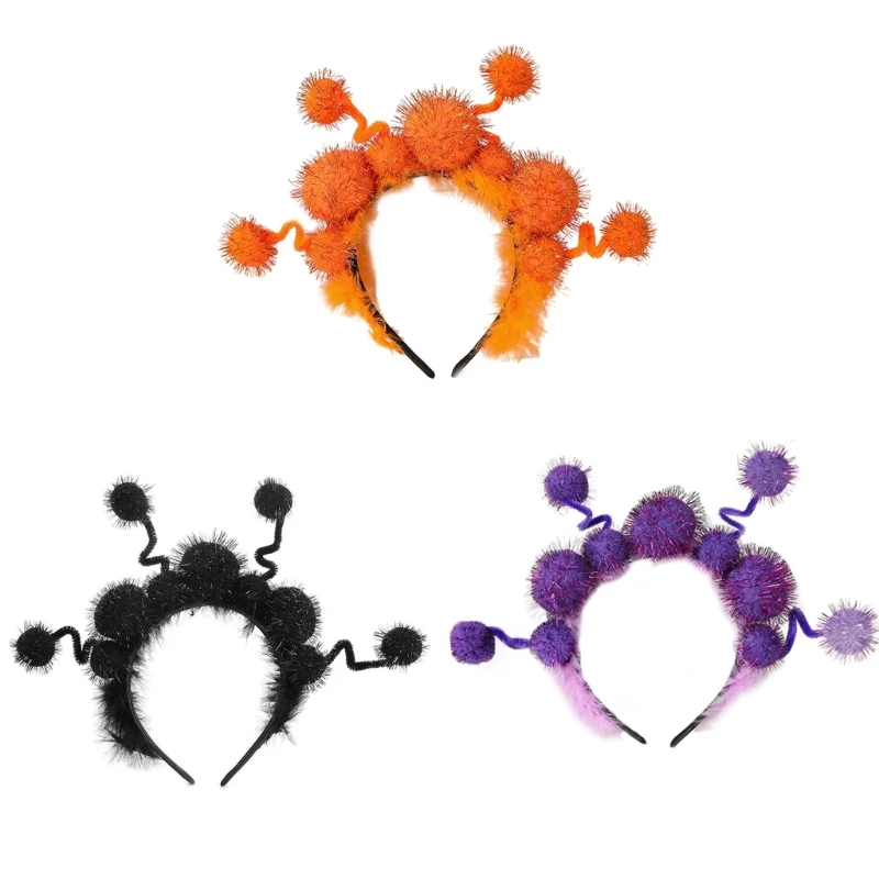 Funny Devil Headband Birthday Party Cosplay Costume Headwear Hair Accessories Halloween Costume Hairband