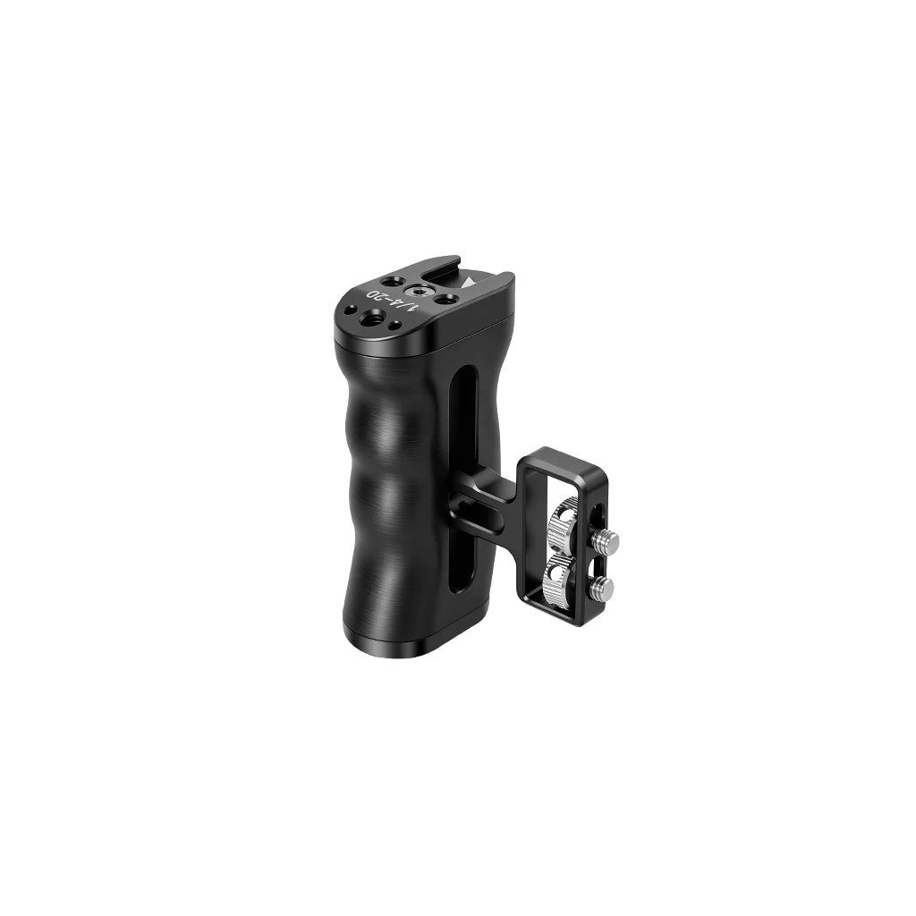 DSLR-Kamera-Cage-Rig mit NATO-Schienen-Seitengriff, rutschfester Gimbal-Hebegriff, Cold Shoe Mount, 1/4" 3/8" Gewinde, Ronin-Stabilisator – Detail 35
