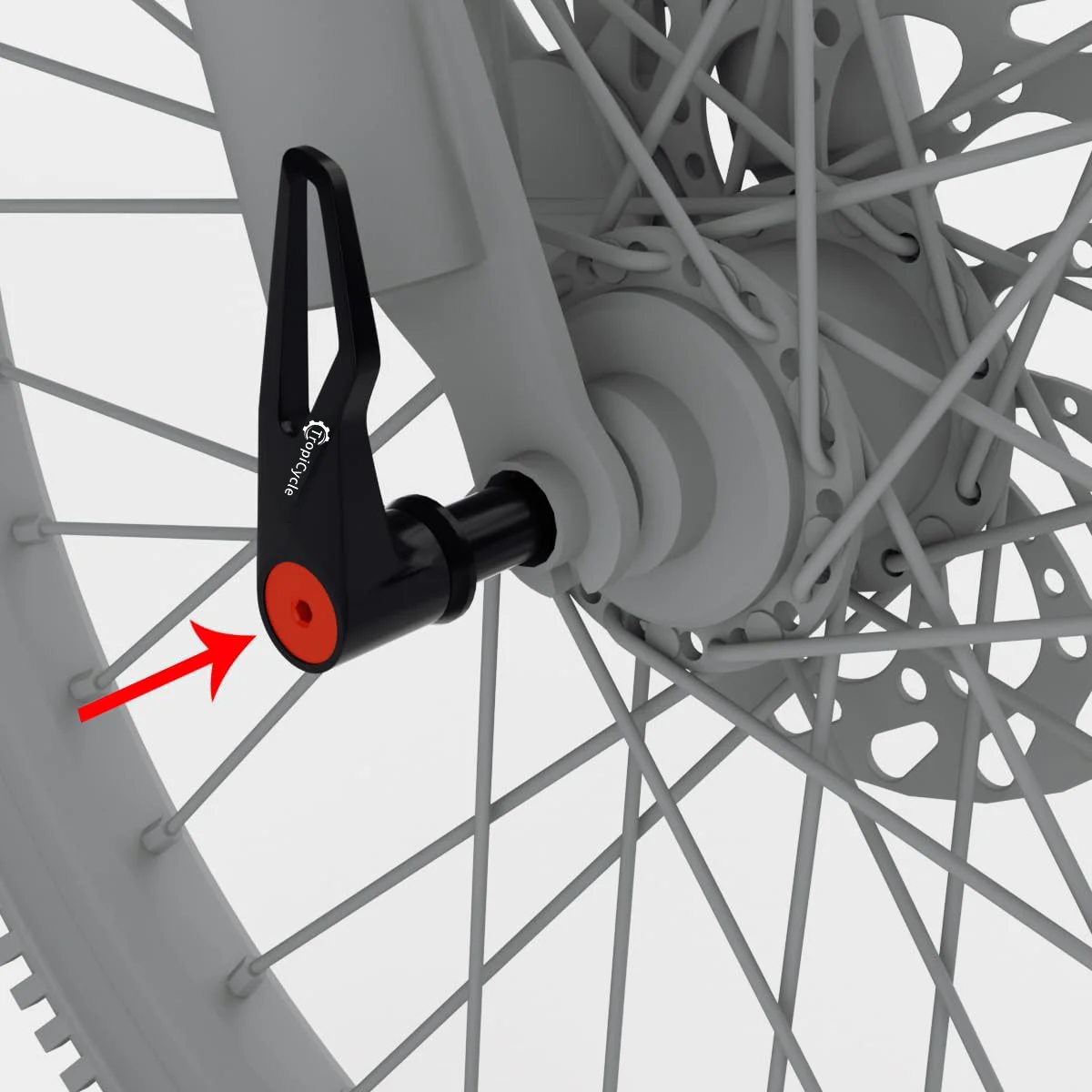 Swift MTB Bike Quick Release Removable Thru axle With handle M12x142 Bicycle hub Adapter for quick release thru axle W/lever