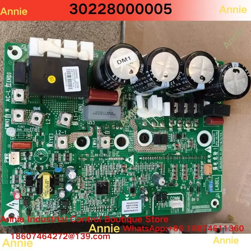 Sistema de aire acondicionado multi-split original, placa de accionamiento del compresor de la unidad exterior, modelo 30228000005, ZQ1230A