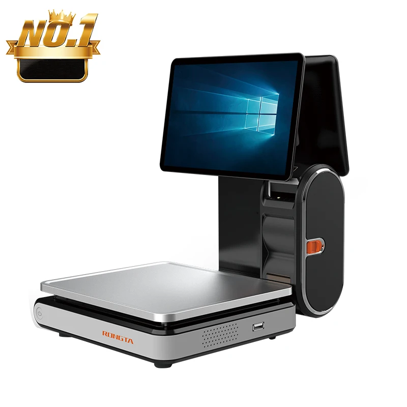 2026 Rongta PC Scale AURORA Y2L-AI Model with 15kg Digital Capacity for Supermarket Use