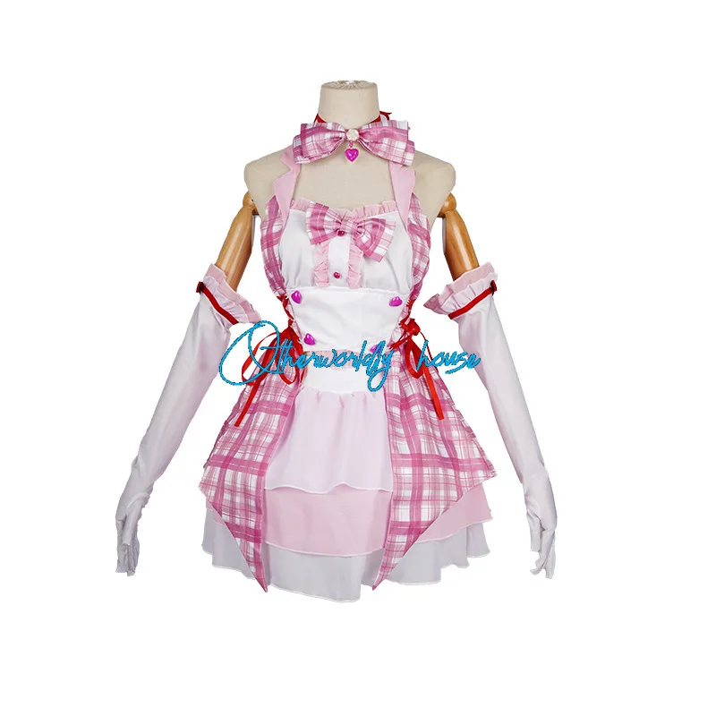 Anime Chocolate Cosplay Costume Performance Dress Lolita Dress Cute Neko Girls Vanilla Cosplay Costume Comic Con Outfits