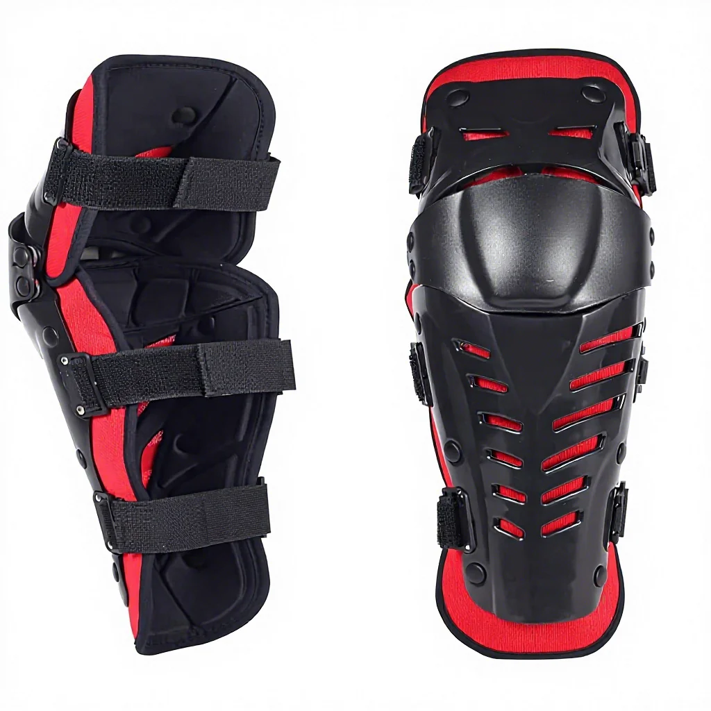 Motorcycle Part Adjustable Universal Riding Motorcycle Knee Shin Guards
