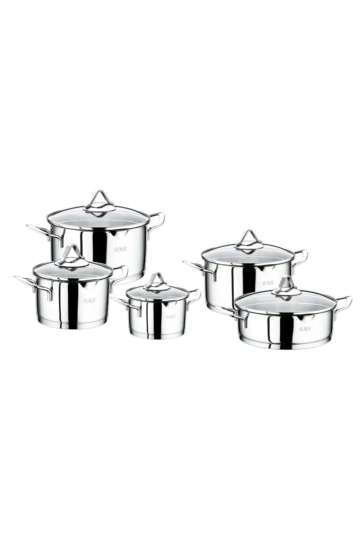 DOLBOVI 10 piece Cookware Set 1057 simple Cookware Set