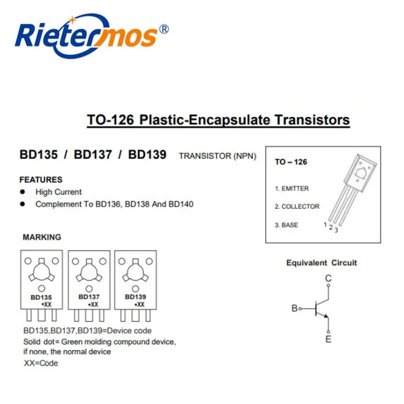 200 Uds BD139 BD139-16 100-250 TO-126-3 CJ originales
