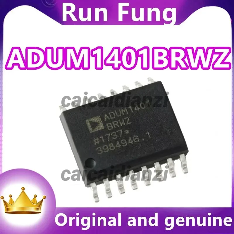 ADUM1401BRWZ-RL ADUM1401 SOIC-16 General Purpose Digital Isolator 2500Vrms 4 Channel 10Mbps 25kV/µs CMT 10Pcs/Lot  New Original