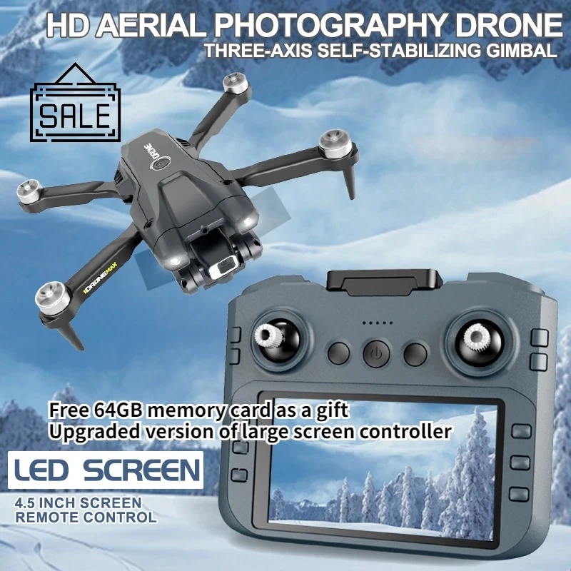

2025newlarge screen control D15//D600 professional drone 8K high-definition obstacle avoidance wide-angle helicopter WIFI FPV