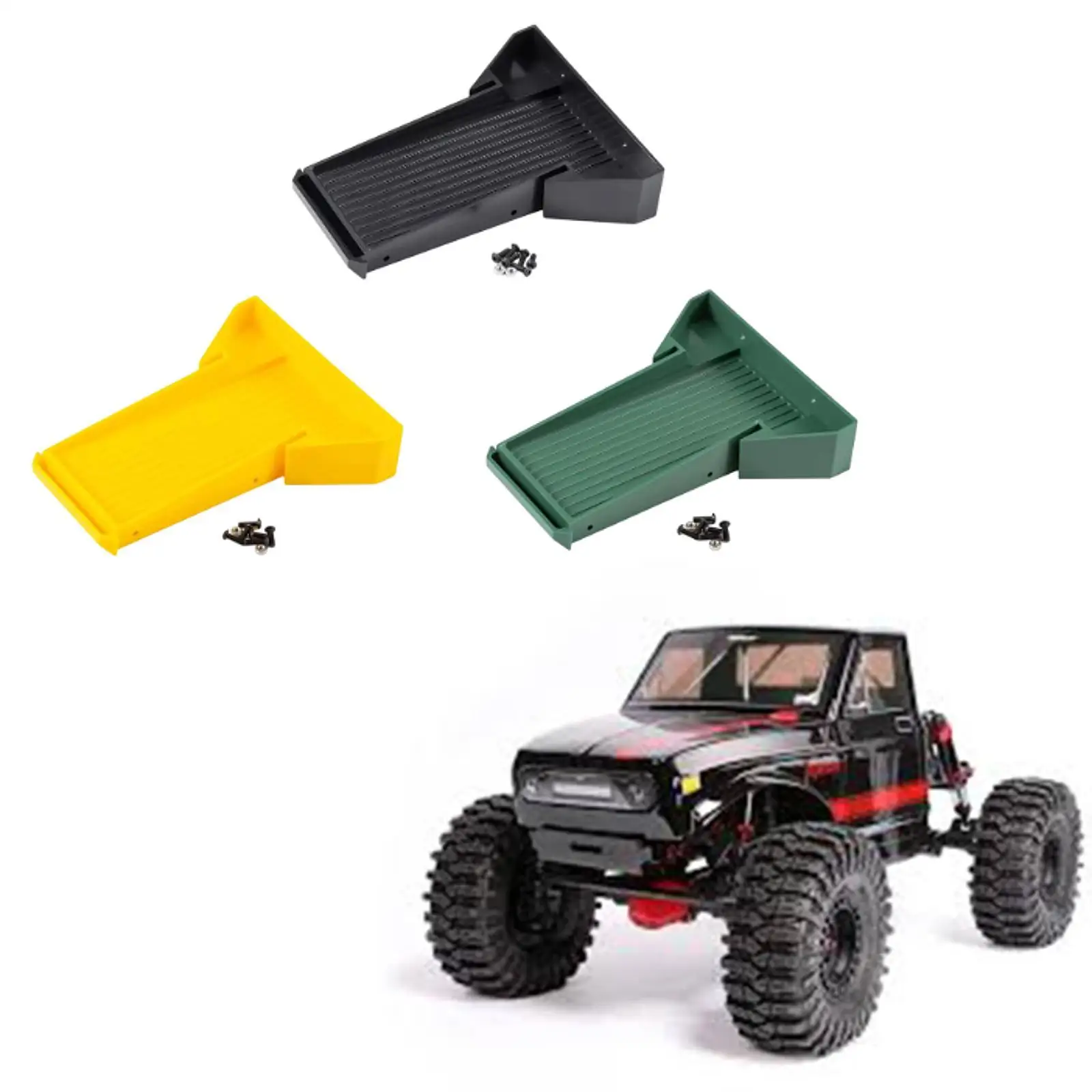 

1/10 Crawler Chassis Bed Build Parts Stable RC Crawler Car Accessories RC Molded Bed