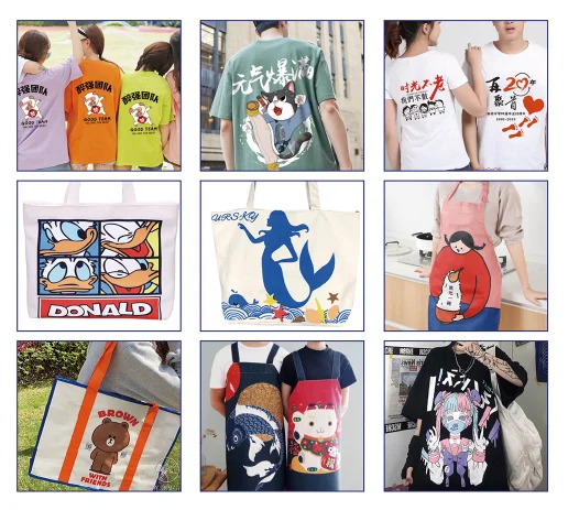 For DTF-60-2PC Dual Head ESPON Garment Printer With Powered Shaker For Home Use/New Core Engine Components