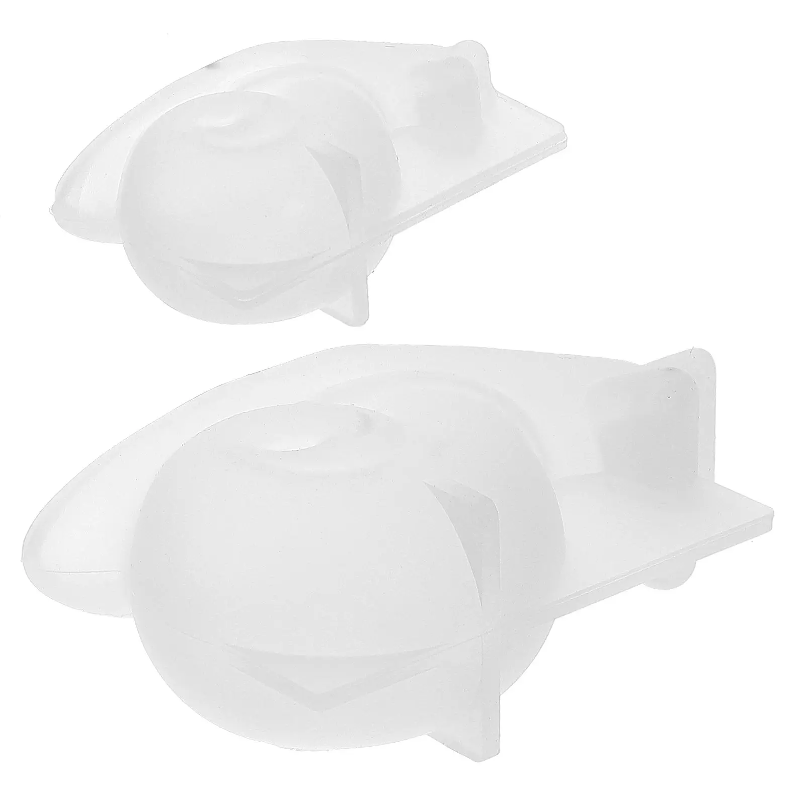 

2Pcs Large Small Snail Decor Mold Silicone Epoxy Resin Casting Diy Animal Shaped Molds For Making Accessories Component Finding