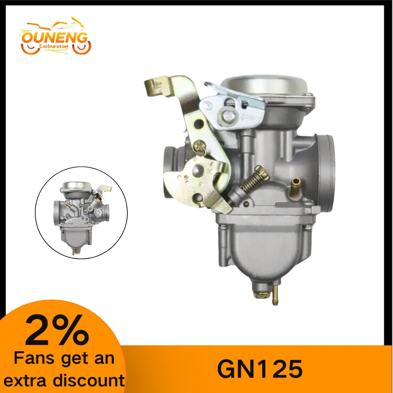 26mm Motorcycle Carburetor For Suzuki GN125 GS125 EN125 GN125E EN125-2 GS GN Intruder 125 1994-2001 ATV Carb